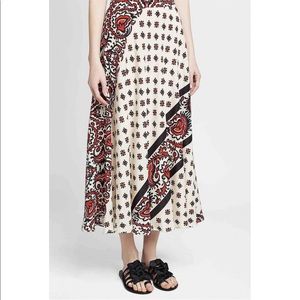 RED Valentino Skirts - RED VALENTINO Paisley Print Silk Skirt RED Valentino Skirts - RED VALENTINO Paisley Print Silk Skirt